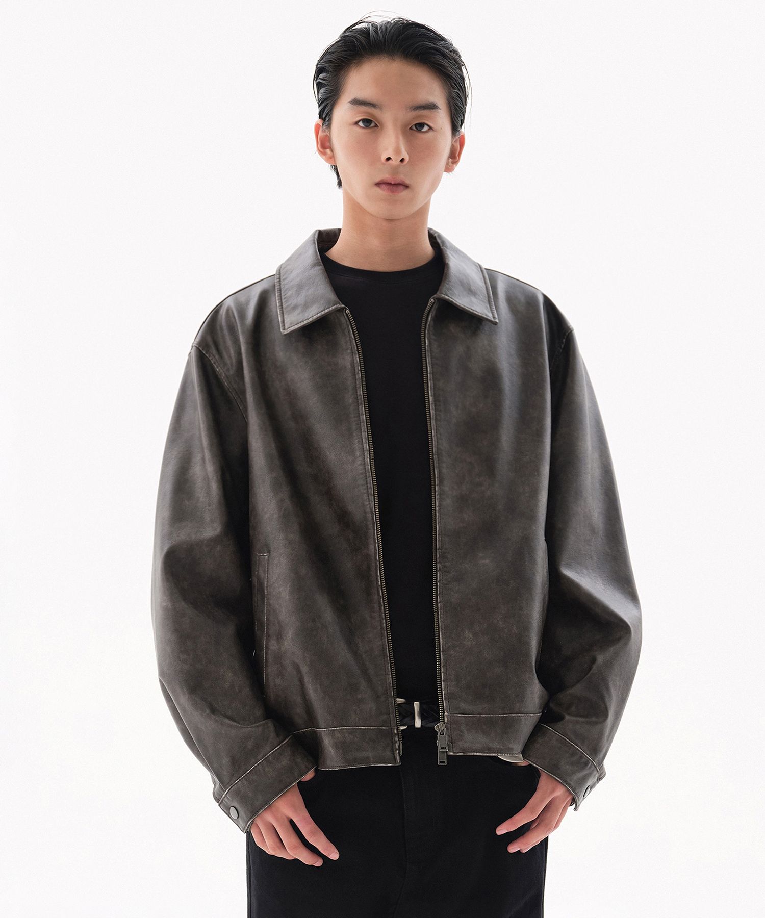 ジャケット・アウター SUPERSUB Leather Jumper musinsa ジャケット・アウター SUPERSUB Leather Jumper musinsa leather