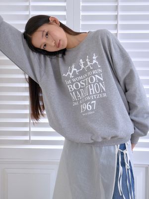 Kathrine Sweatshirt heather dark gray