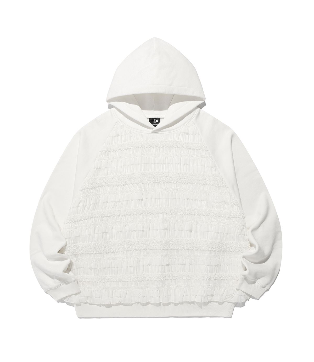 나이스고스트클럽(NICEGHOSTCLUB) PARTY MESH HOODIE_WHITE(NG2FFUM408A)