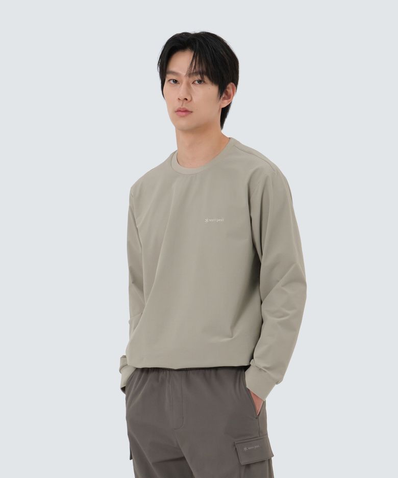 라고 맨투맨 (S25FMTHT32) Khaki Beige