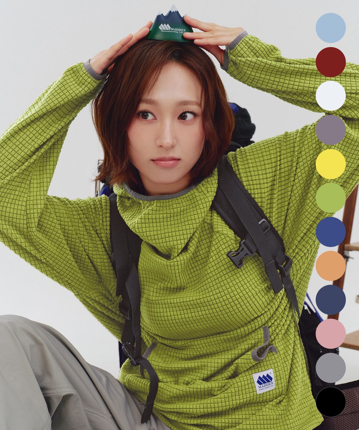 매든(MADDEN) [12COLORS] 퍼니 풀오버 후디