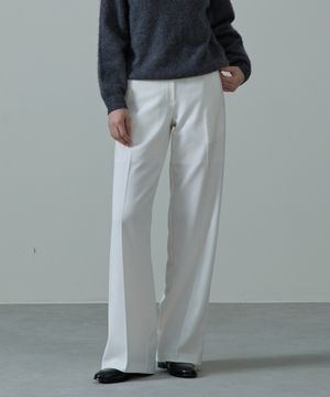 Leco Wide Span Slacks_WHITE