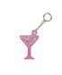 Martini Keyring / Pink