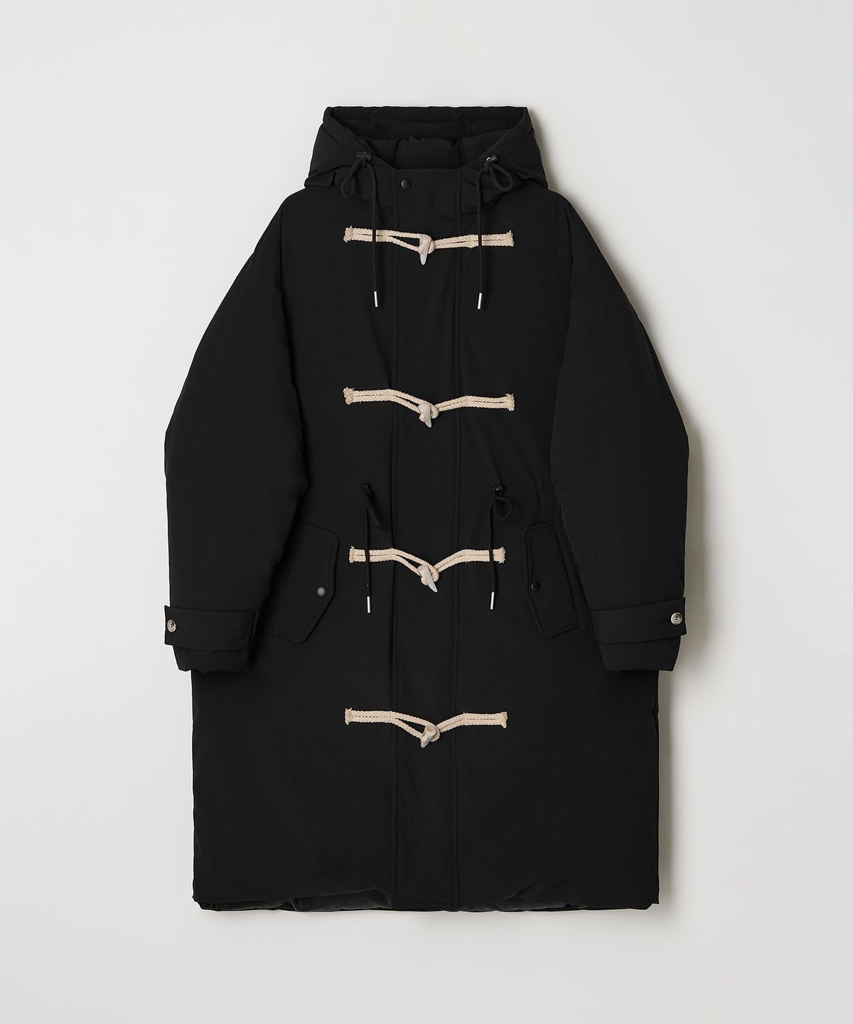 트래드클럽(TRADCLUB) 토글 후드 헤비 롱 패딩(2컬러)
