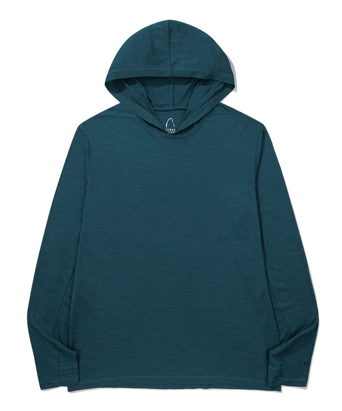 시에라디자인(SIERRA DESIGNS) 시에라 울(SIERRA WOOL) 후디 BLUE GREEN