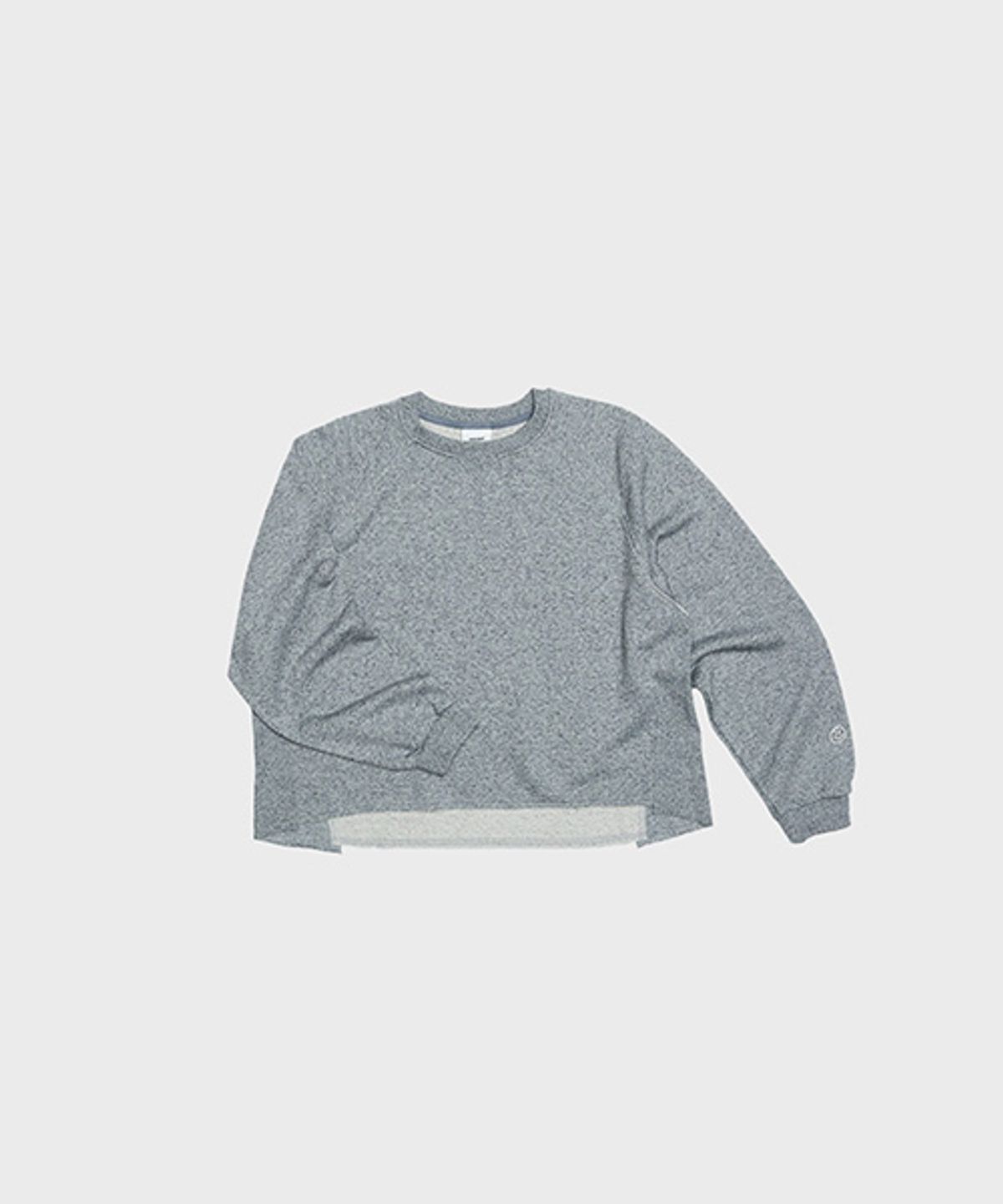 오울(OOOWL) RAW CUT SWEAT LOVE GREY