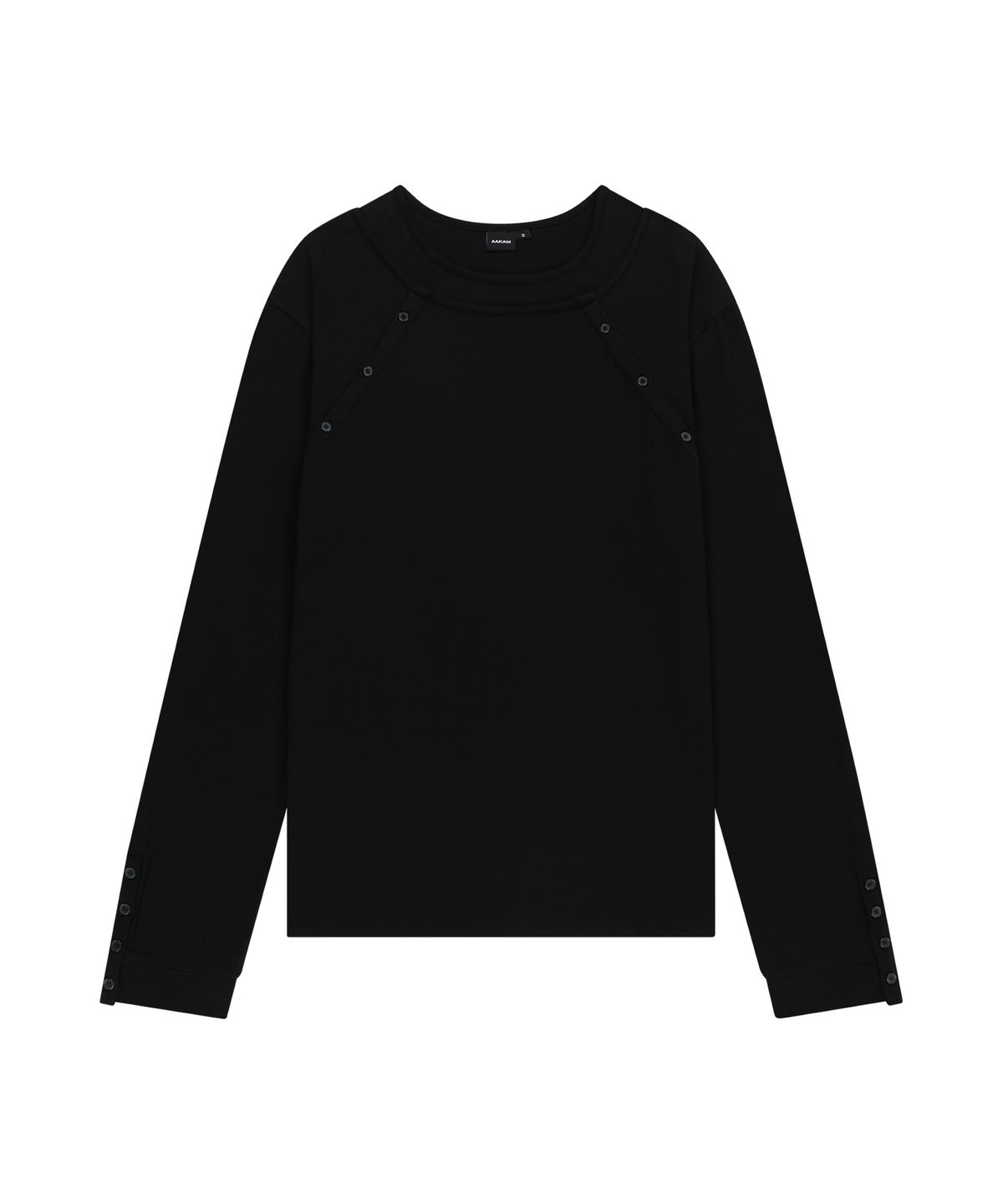 아캄(AAKAM) Layered Long Sleeve (Black)