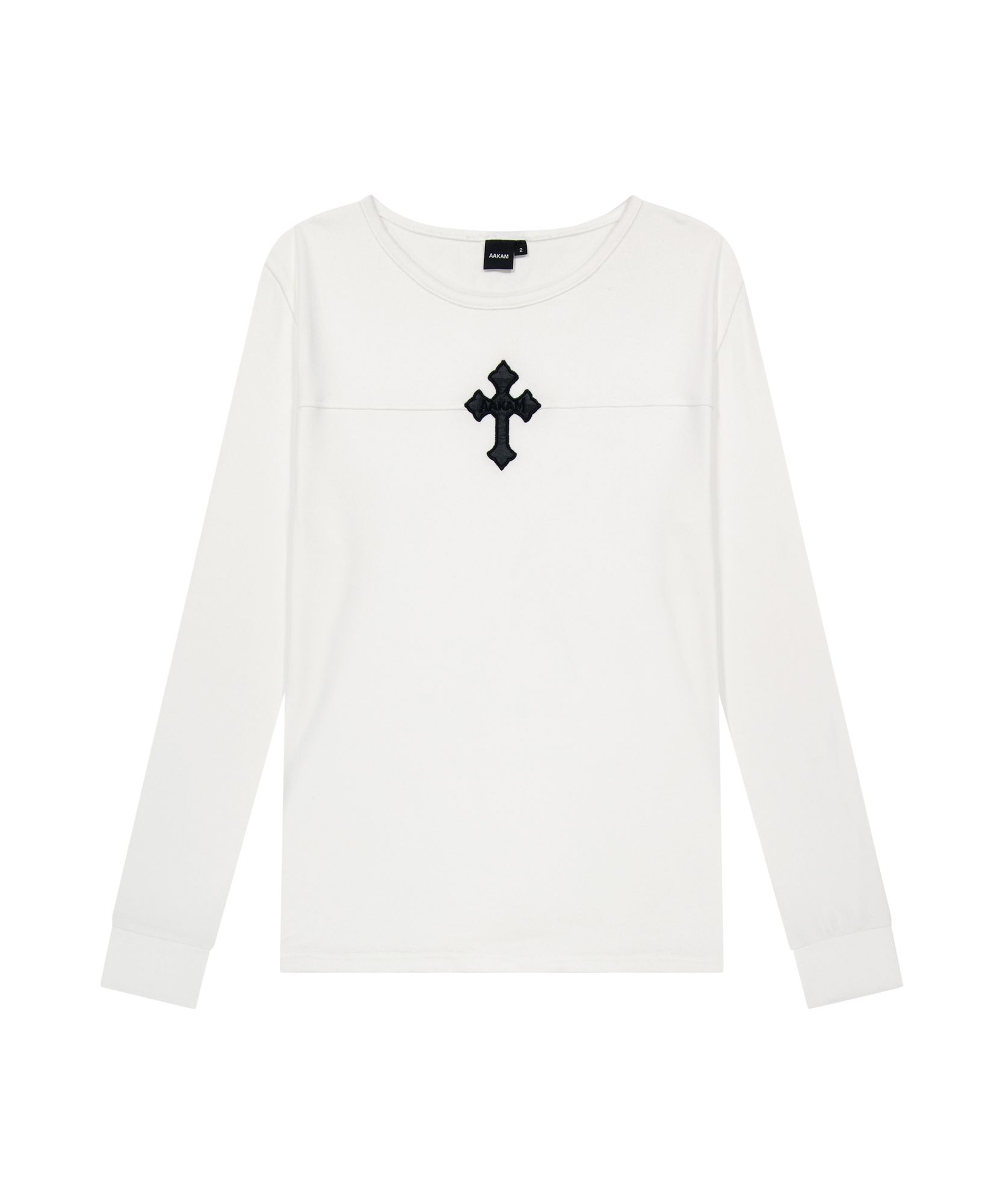 MUSINSA公式 か*け様 AAKAM CROS2 Long Sleeve (Black) | AAKAM AKM 