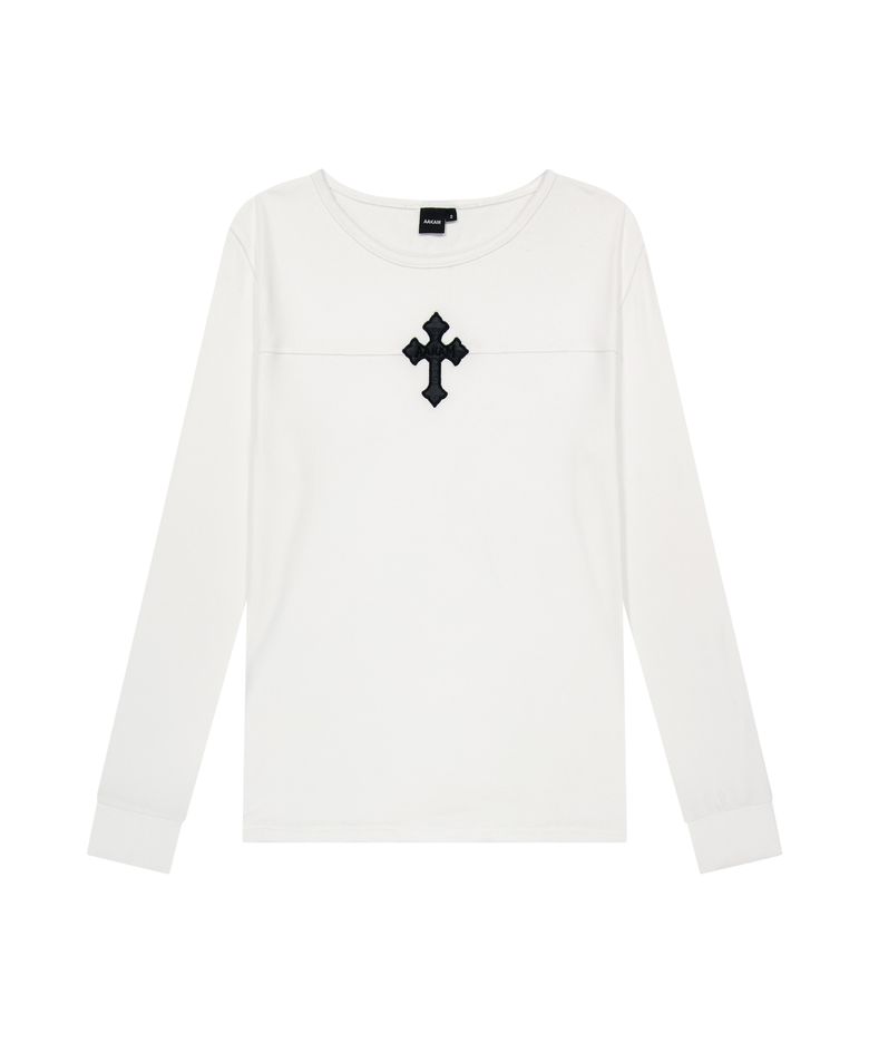 AKM CROS2 Long Sleeve (White)