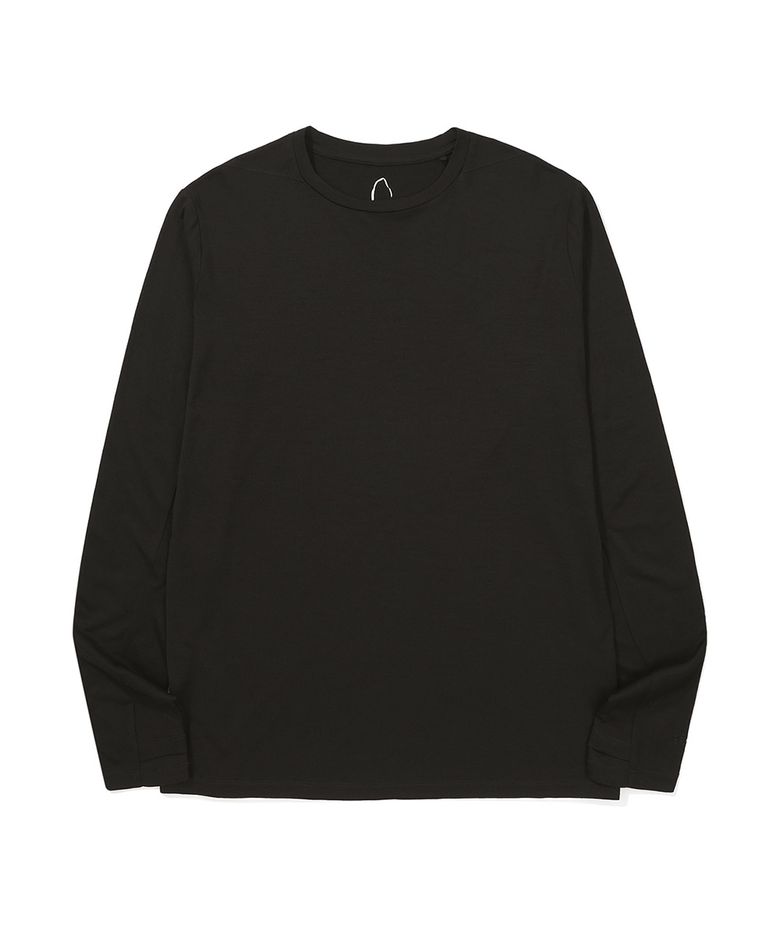 시에라 울(SIERRA WOOL) 롱 슬리브 BLACK