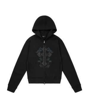 AKM CROS2 Zip-Up Hoodie (Black)