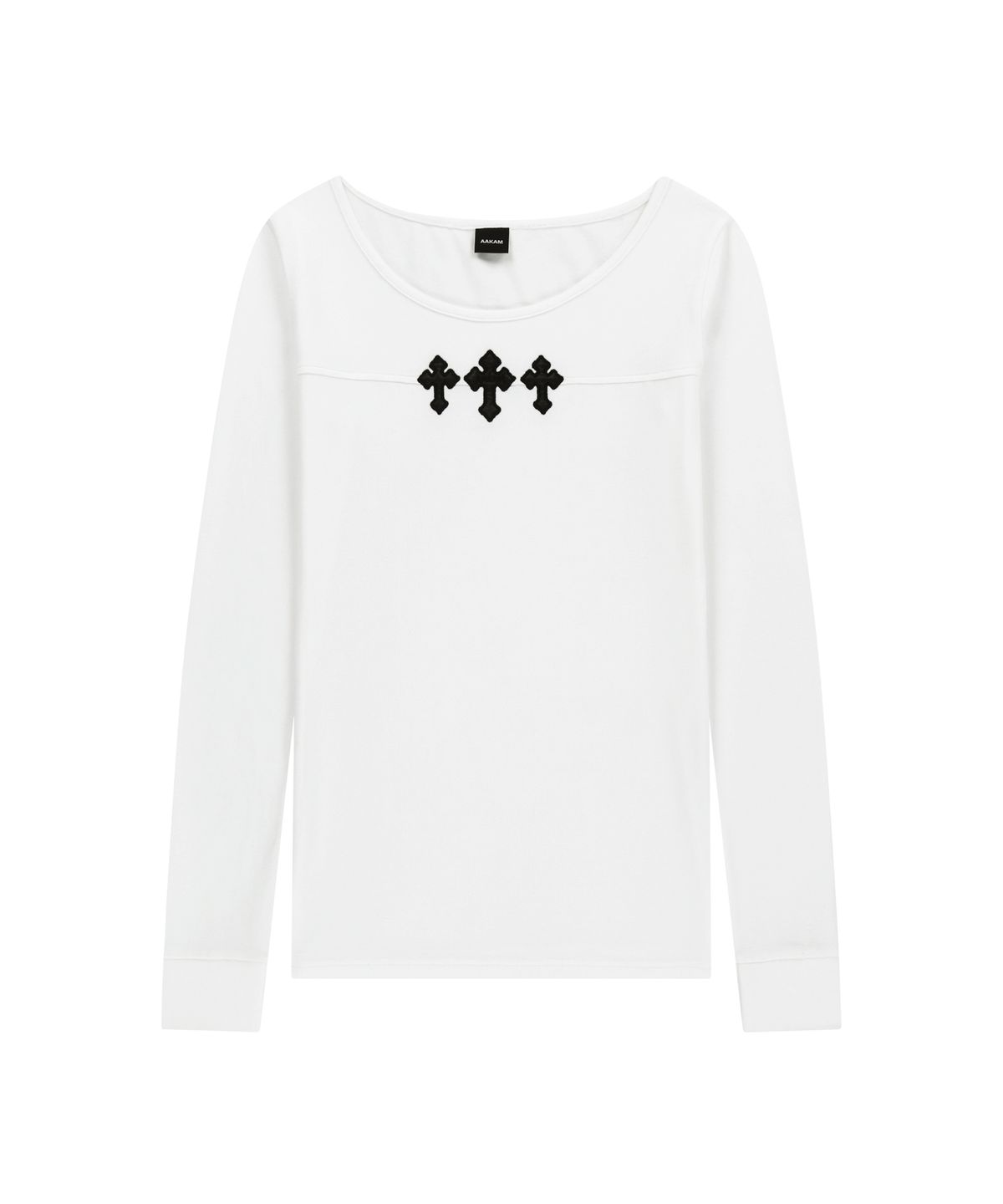 아캄(AAKAM) Triple AKM CROS2 Long Sleeve (White)