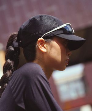 나일론 메쉬 러닝 캡_2Colors