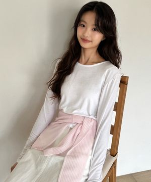 포시즌 베이직 라운드 티셔츠_4COLOR(W25-TP39)