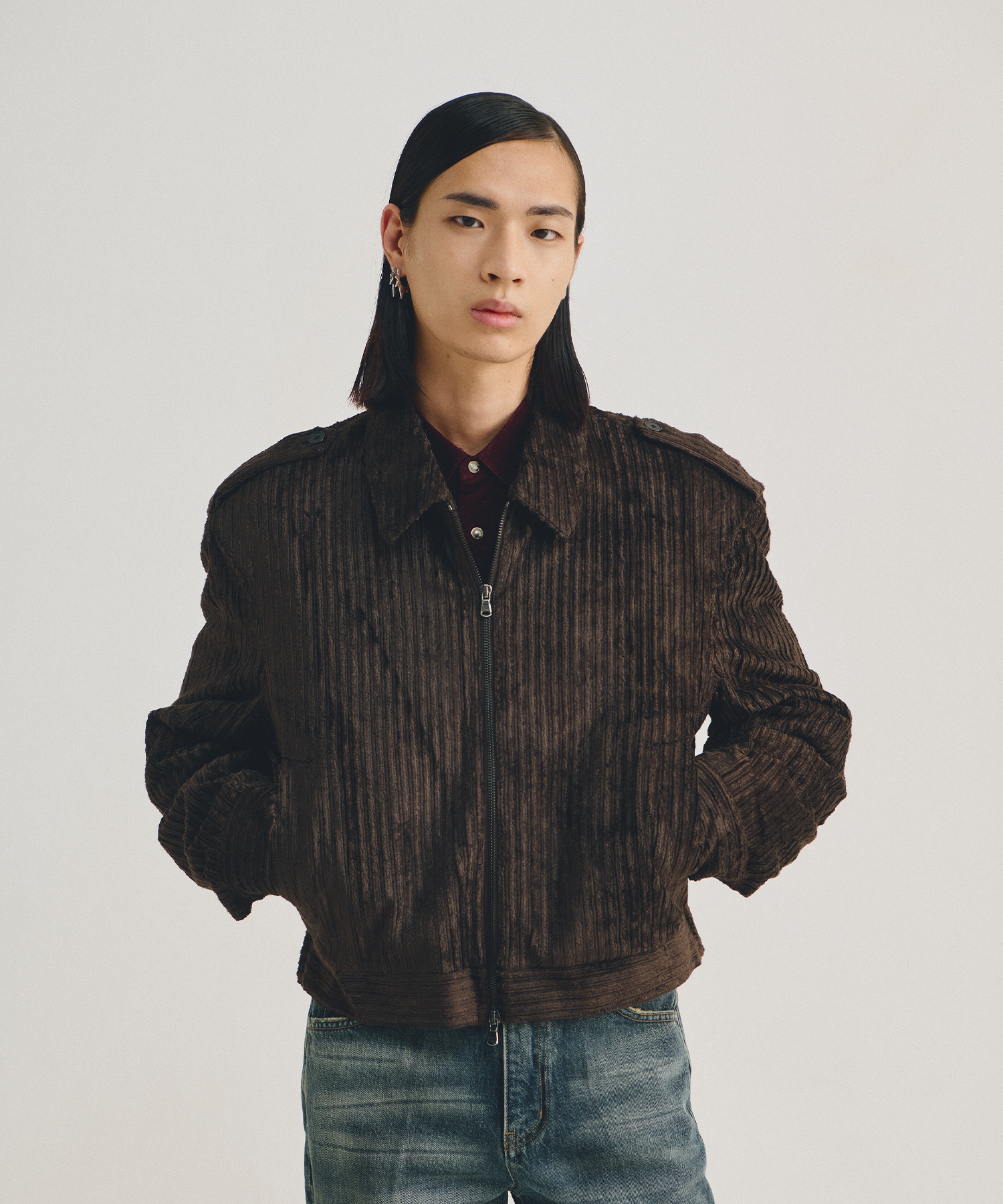 LMOOD エルムード オーバーサイズ MA-1 ジャケット 韓国ブランド LMOOD (エルムード) - しょくひん | MUSINSA 公式