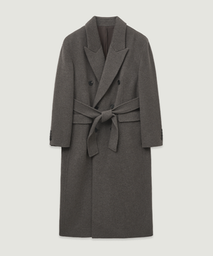 마르코 핸드메이드 더블코트 로버그레이