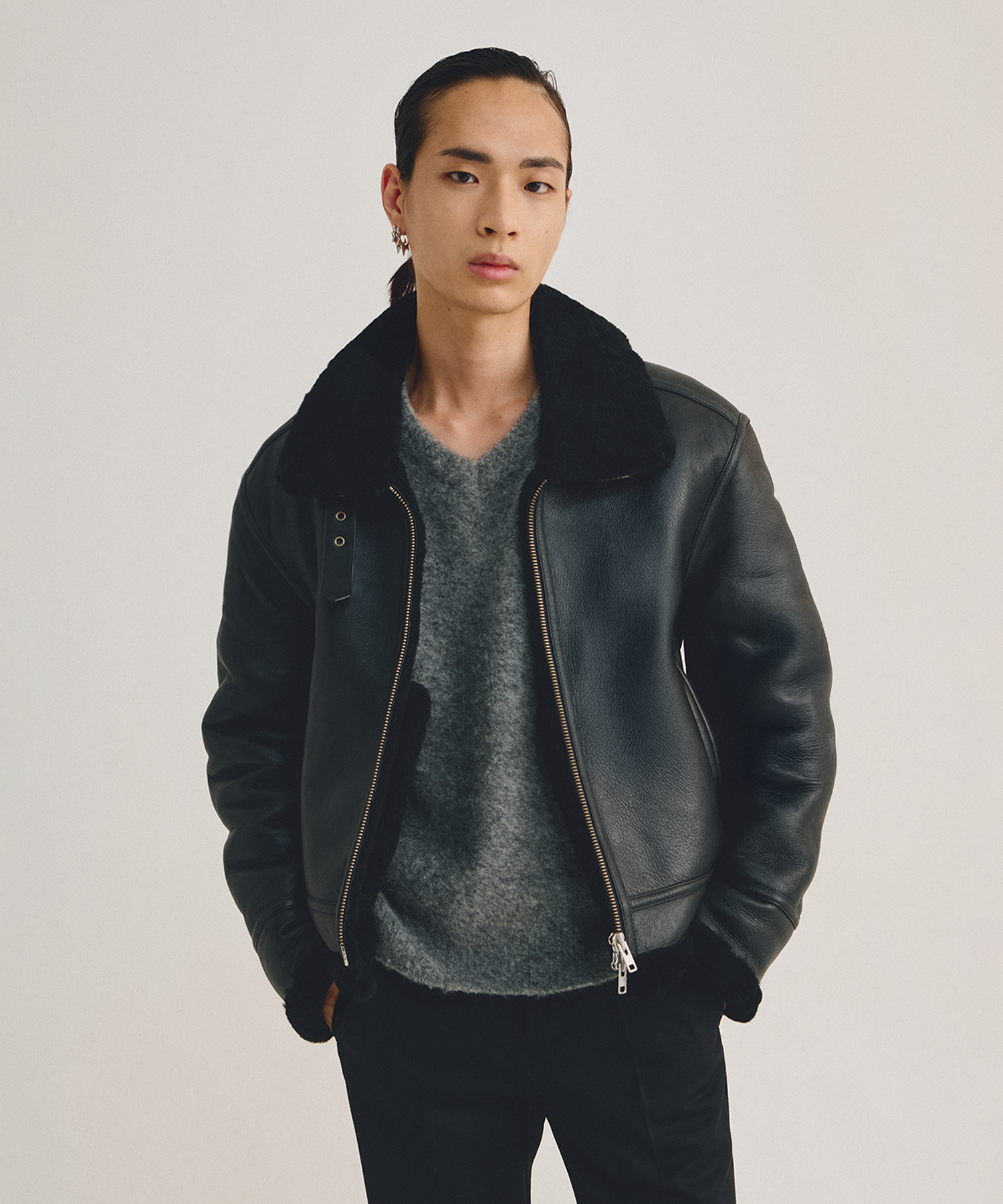 LMOOD エルムード オーバーサイズ MA-1 ジャケット 韓国ブランド LMOOD (エルムード) - しょくひん | MUSINSA 公式