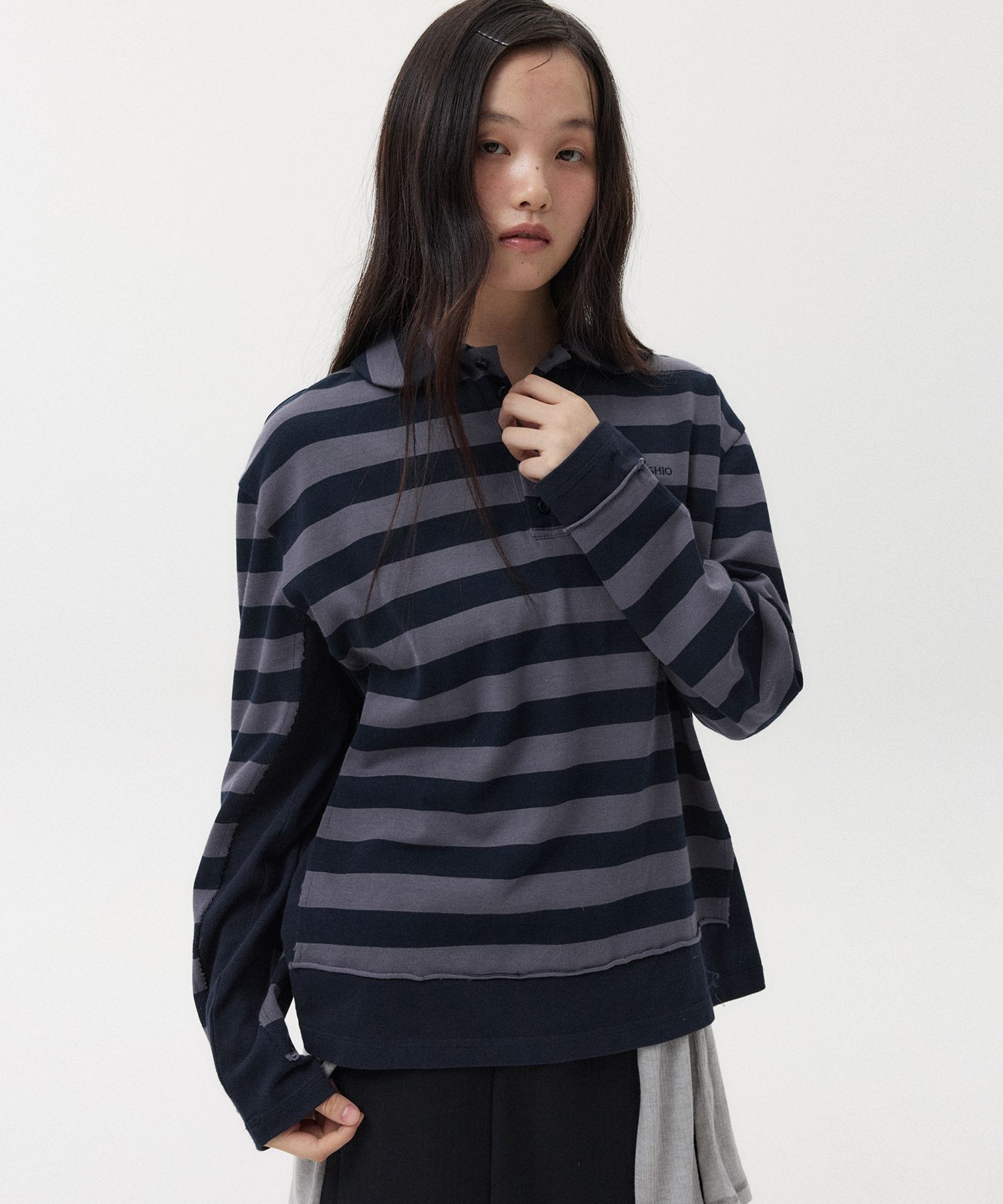 トップス MUSINSA LACE BUTTON HOODIE TOP MUSINSA LACE BUTTON HOODIE TOP レディース