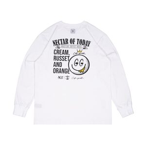 BT19WH G 시그니처 롱 슬리브 티셔츠 White