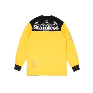 MJ06MT 스테인레스 3.0 하이웨이 모토저지 메쉬저지 Mustard