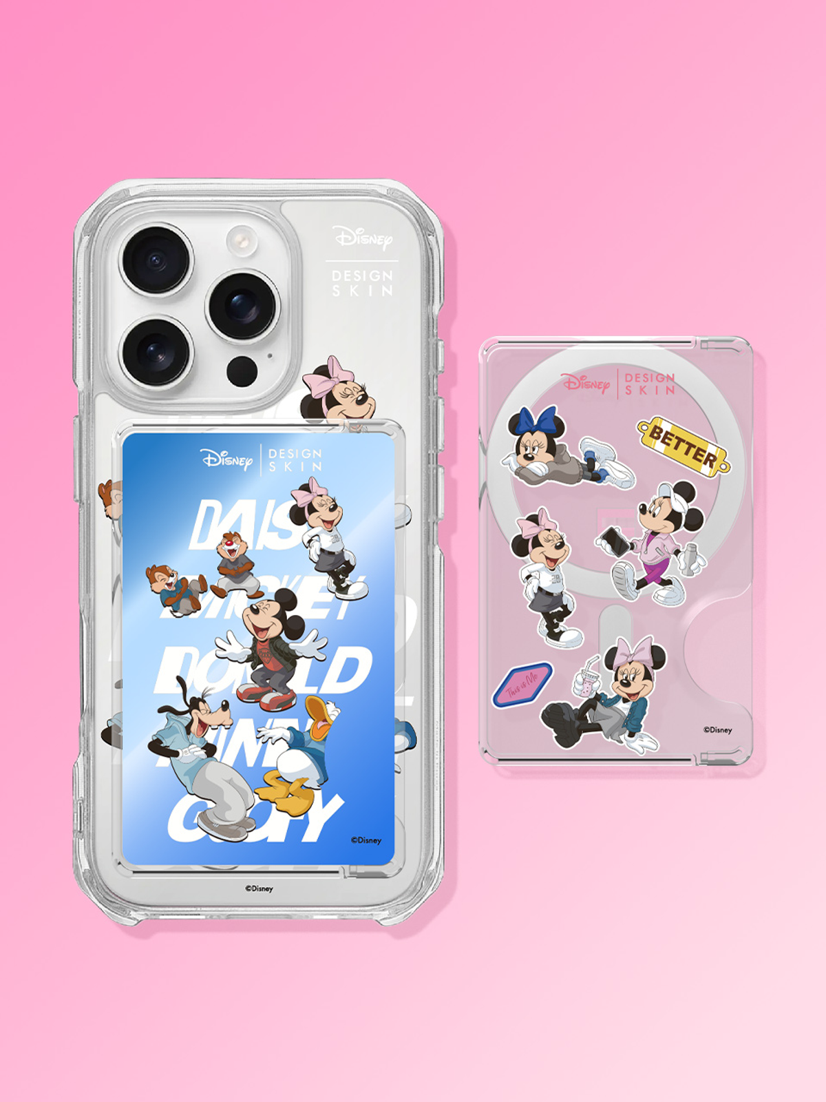 디자인스킨(DESIGNSKIN) [디즈니] 맥세이프 카드 포켓_리얼라이프