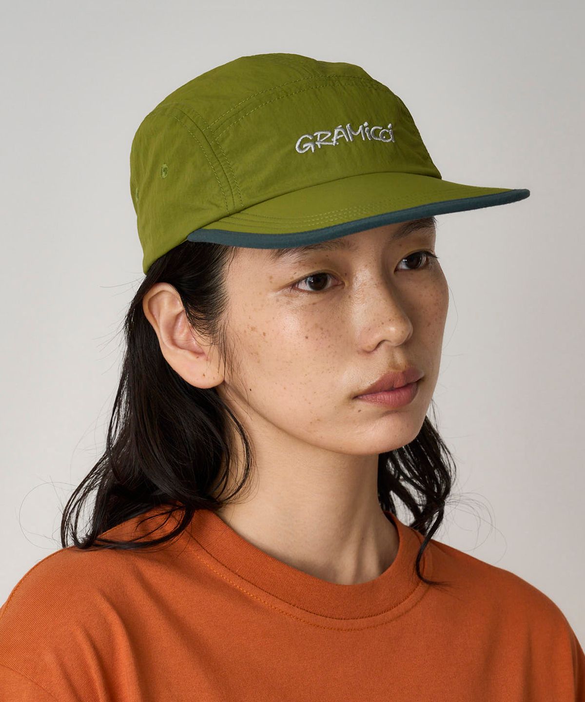 그라미치(GRAMICCI) 나일론 캡 Leaf Green