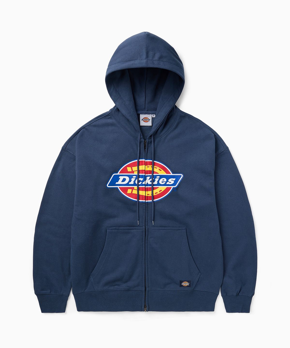 디키즈(DICKIES) 트리 로고 집업 후디 Navy