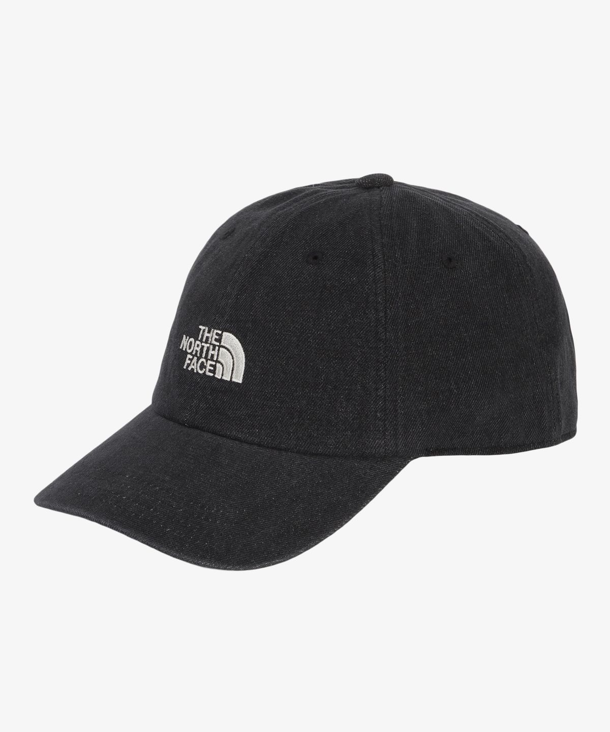 노스페이스(THE NORTH FACE) NE3CR52A TNF 로고 소프트 캡 데님 JET BLACK