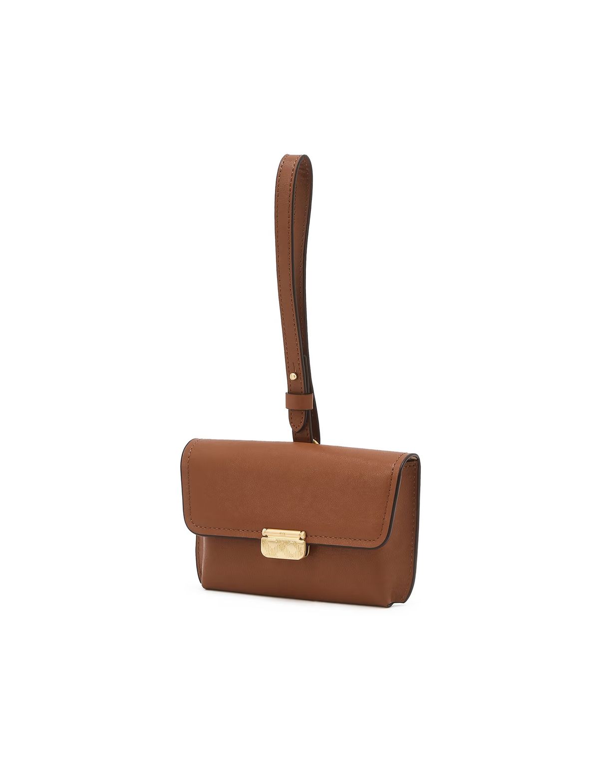닥스 여성 액세서리(DAKS WOMENS ACCESSORIES) [CLA] 브라운 체크 장식 포인트 소가죽 카드지갑