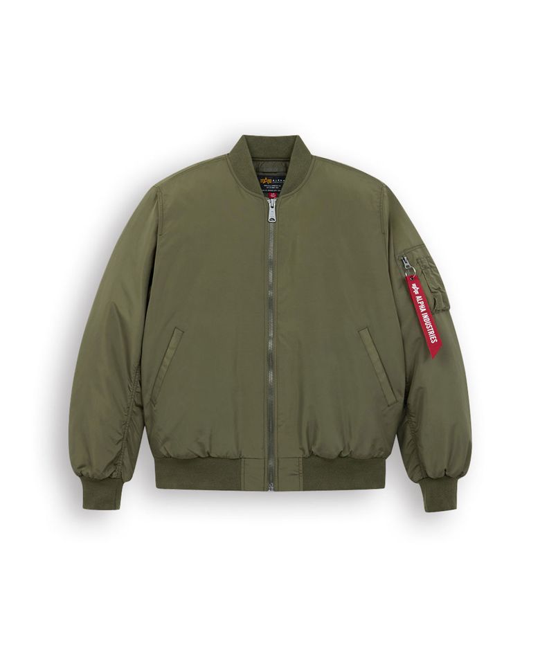 MA-1 릴렉스 핏 플라이트 자켓 (옥스포드) OG-107 GREEN