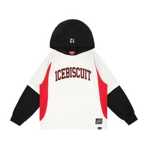 IB 컬러 블록 후드 레이어드 티셔츠_IB53TH526