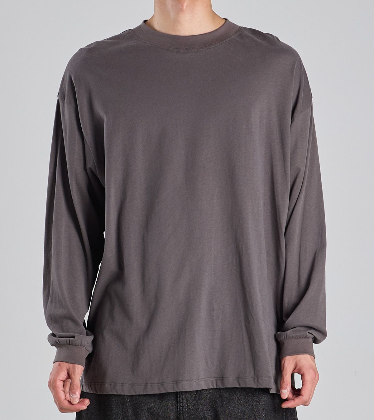 Tシャツ・カットソー *MUSINSA STANDARD* Heavy Ponte Relaxed Crew Neck Long Sleeve MUSINSA | MUSINSA STANDARD Heavy Ponte Relaxed Crew Neck