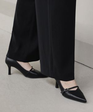 르메인 버클 스트랩 펌프스힐 (5/7cm)