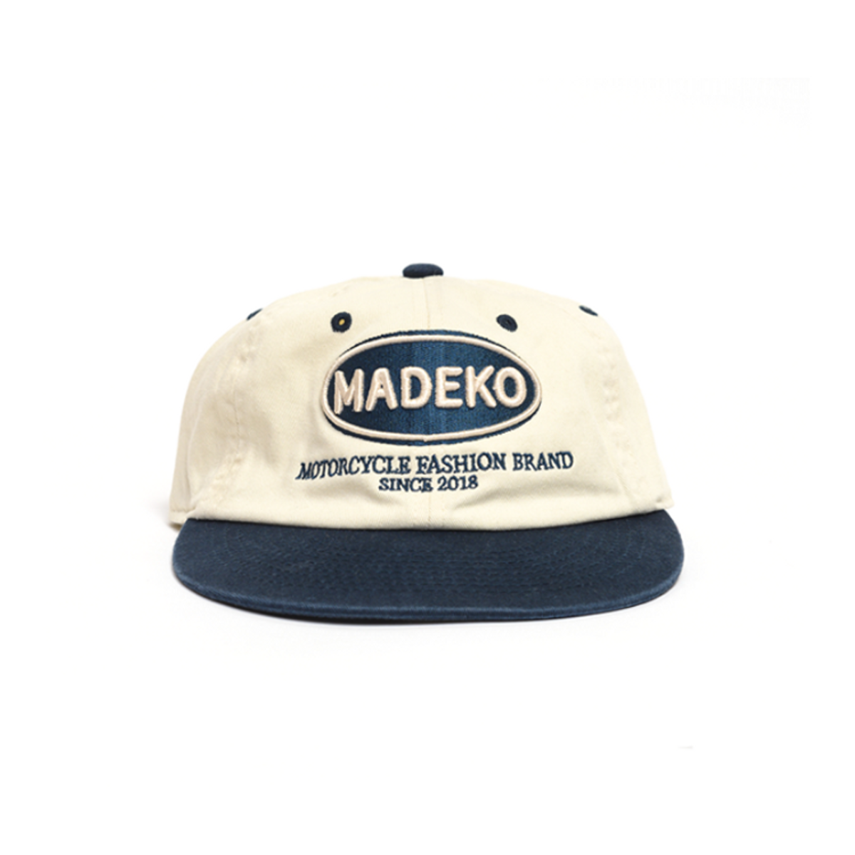 마데코(MADEKO) TWO-TONE CAP_NAVY