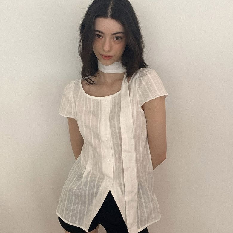 Cathy Blouse / White