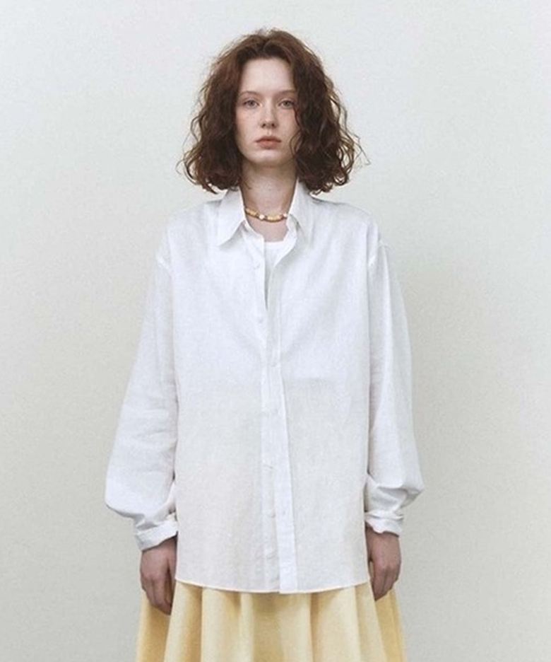 Woody Overfit Linen Shirt _4color