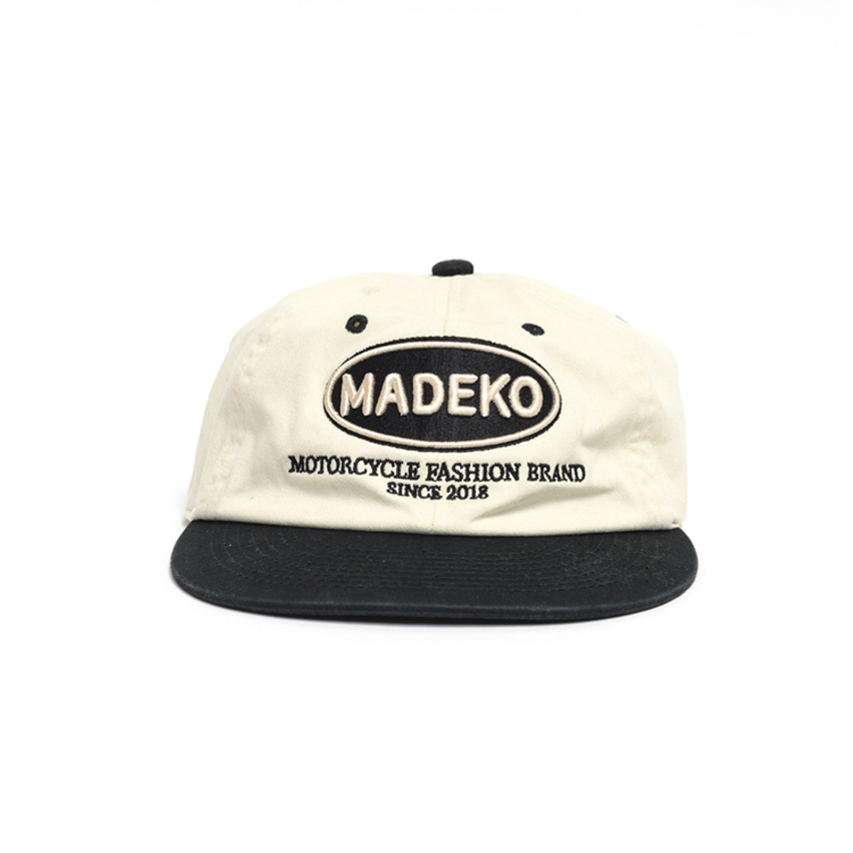 마데코(MADEKO) TWO-TONE CAP_BLACK
