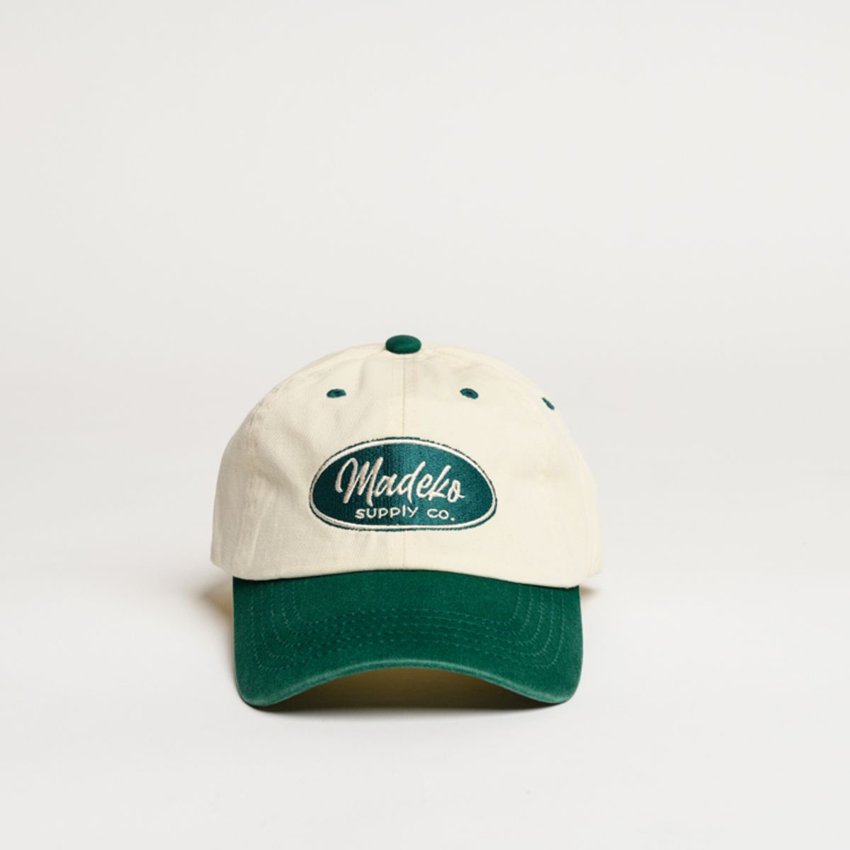 마데코(MADEKO) TWO TONE SUPPLY CO BALL CAP_GREEN
