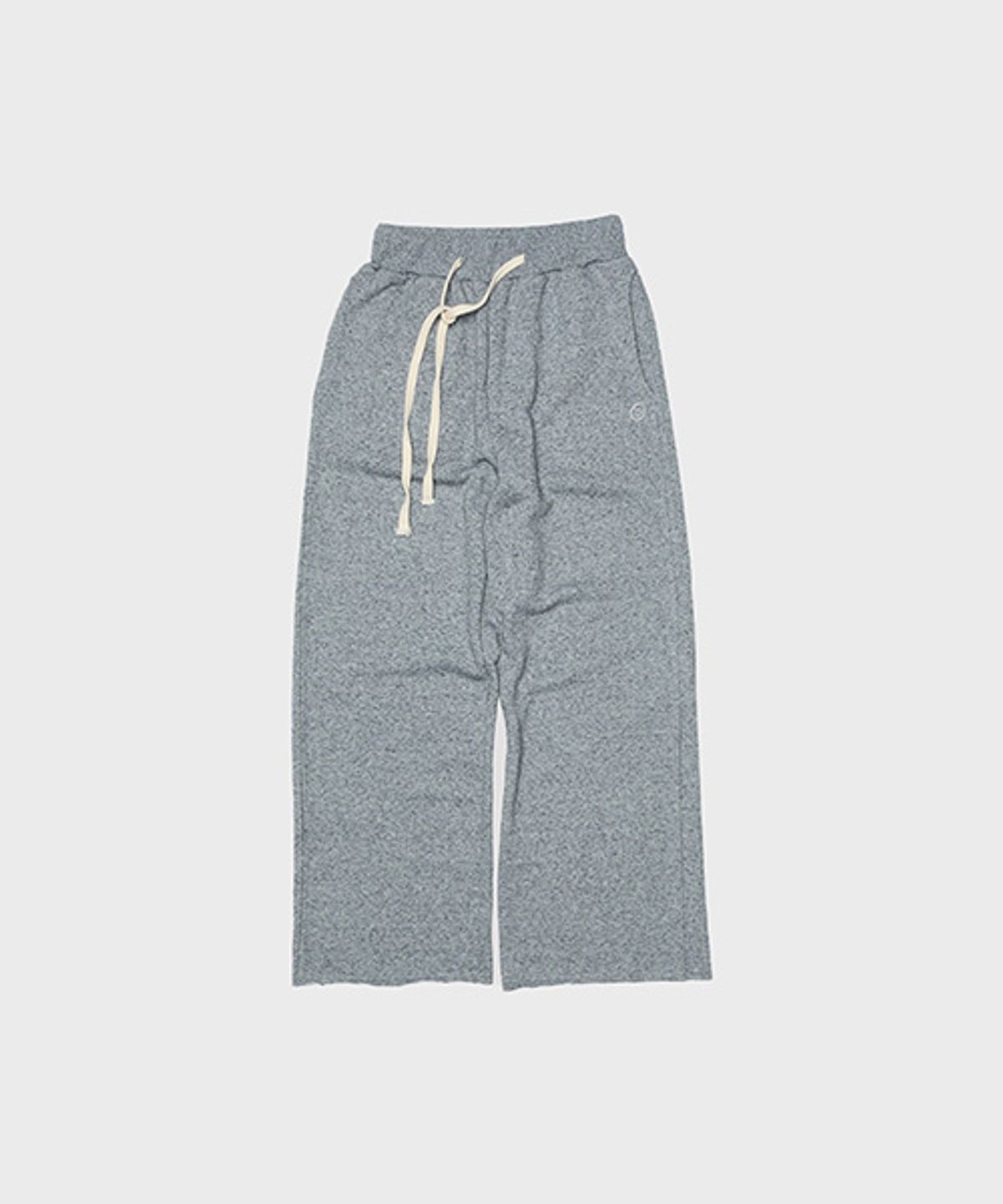 오울(OOOWL) RAW CUT SWEAT PANTS GREY