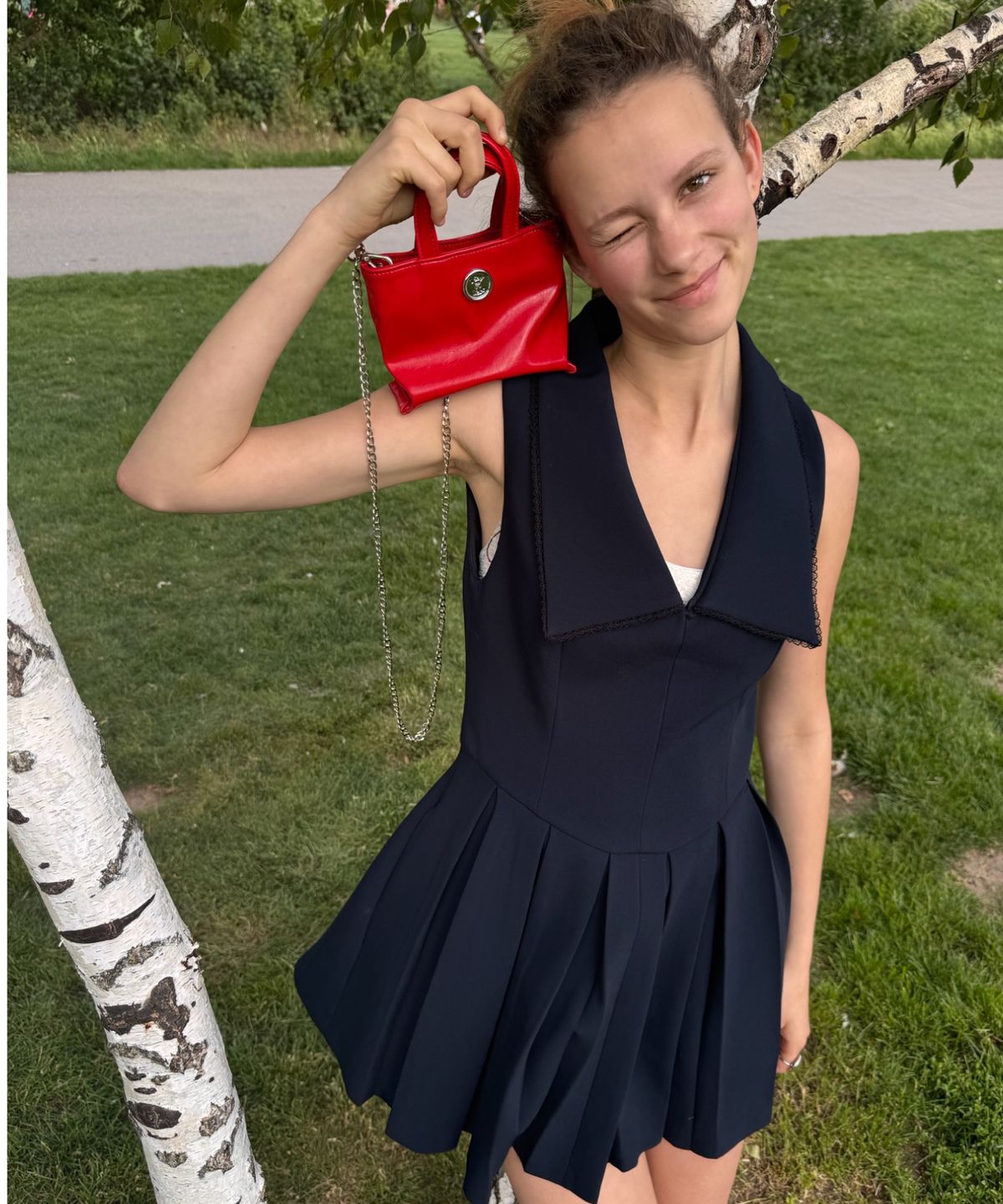 아이세이예르(ISAYYERR) Chibi Bag (red)
