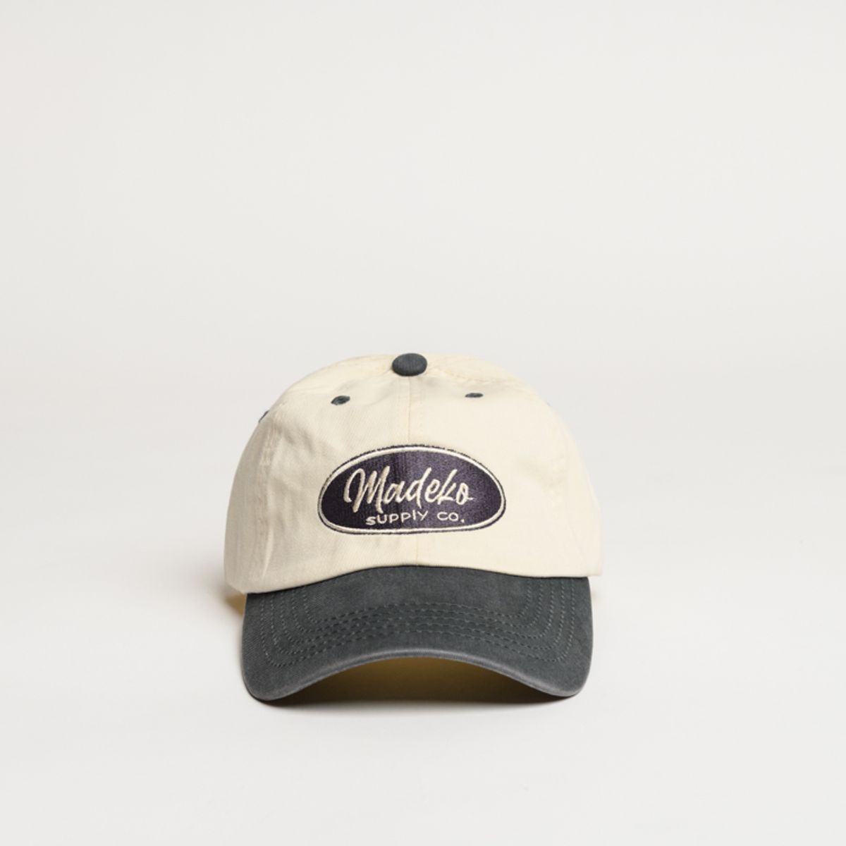 마데코(MADEKO) TWO TONE SUPPLY CO BALL CAP_GRAY
