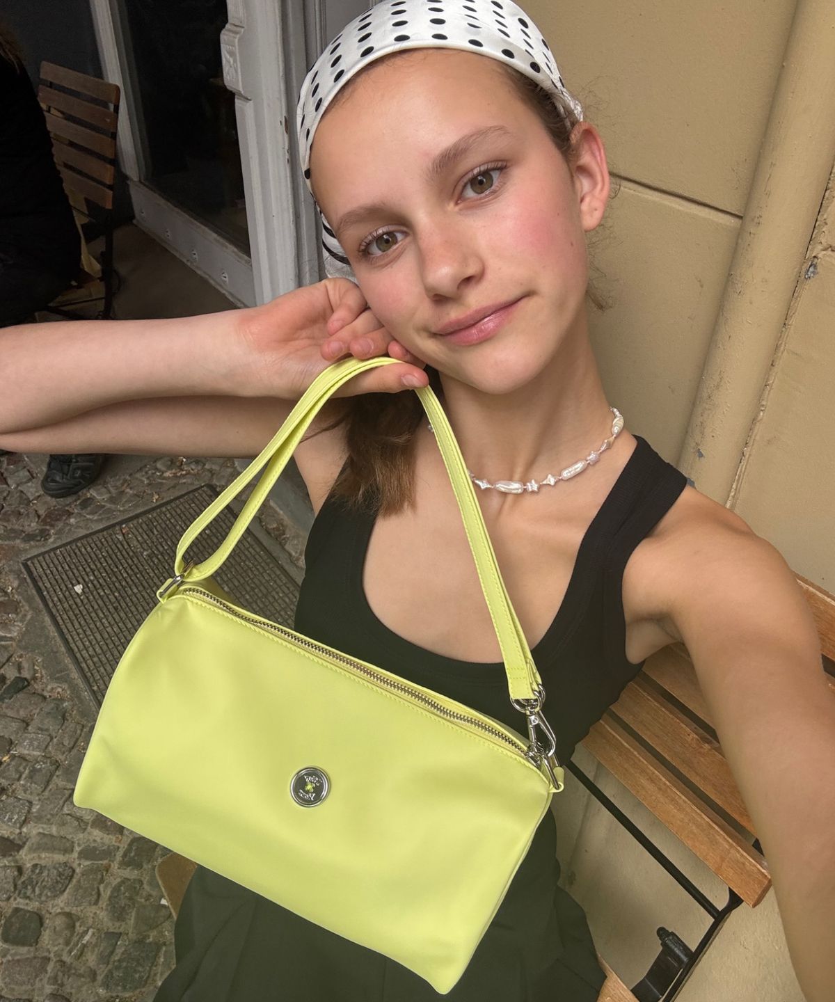 아이세이예르(ISAYYERR) Mallow Bag (lemon)