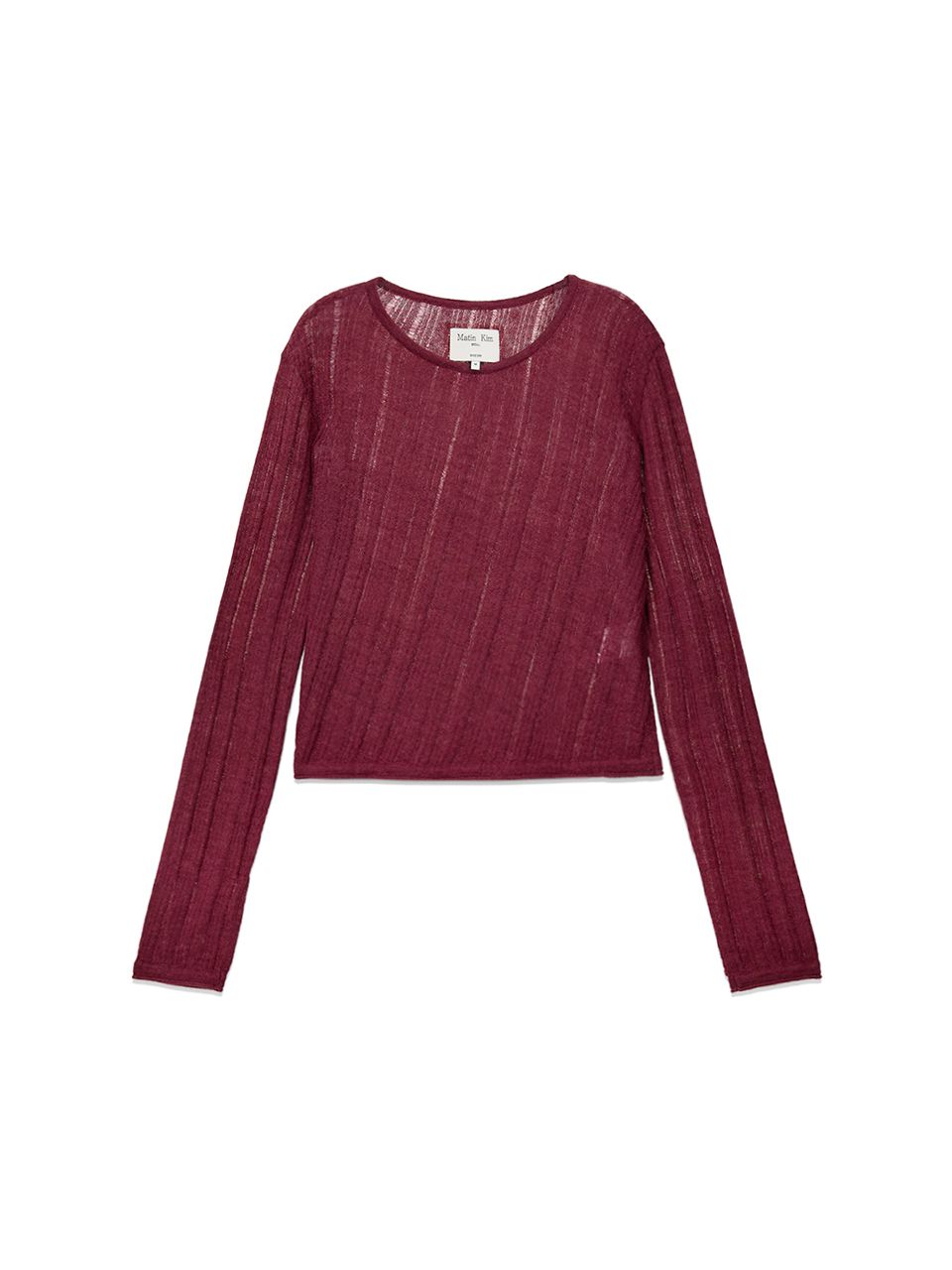 Tシャツ・カットソー *MUSINSA STANDARD* Ponte Crew Neck Long Sleeve T-Shirt Mediu MUSINSA | MUSINSA STANDARD Ponte Crew Neck Long Sleeve T