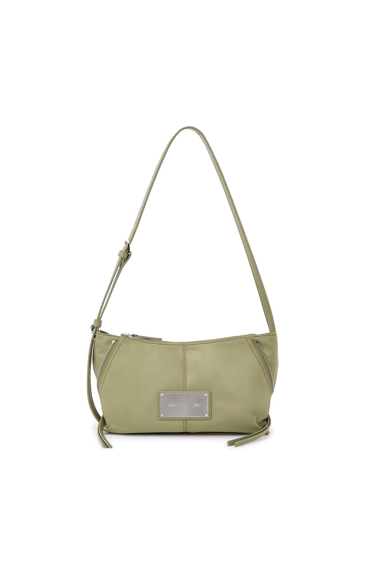 MUSINSA | MATIN KIM SIDE ZIPPER FABRIC TWO WAY BAG IN KHAKI
