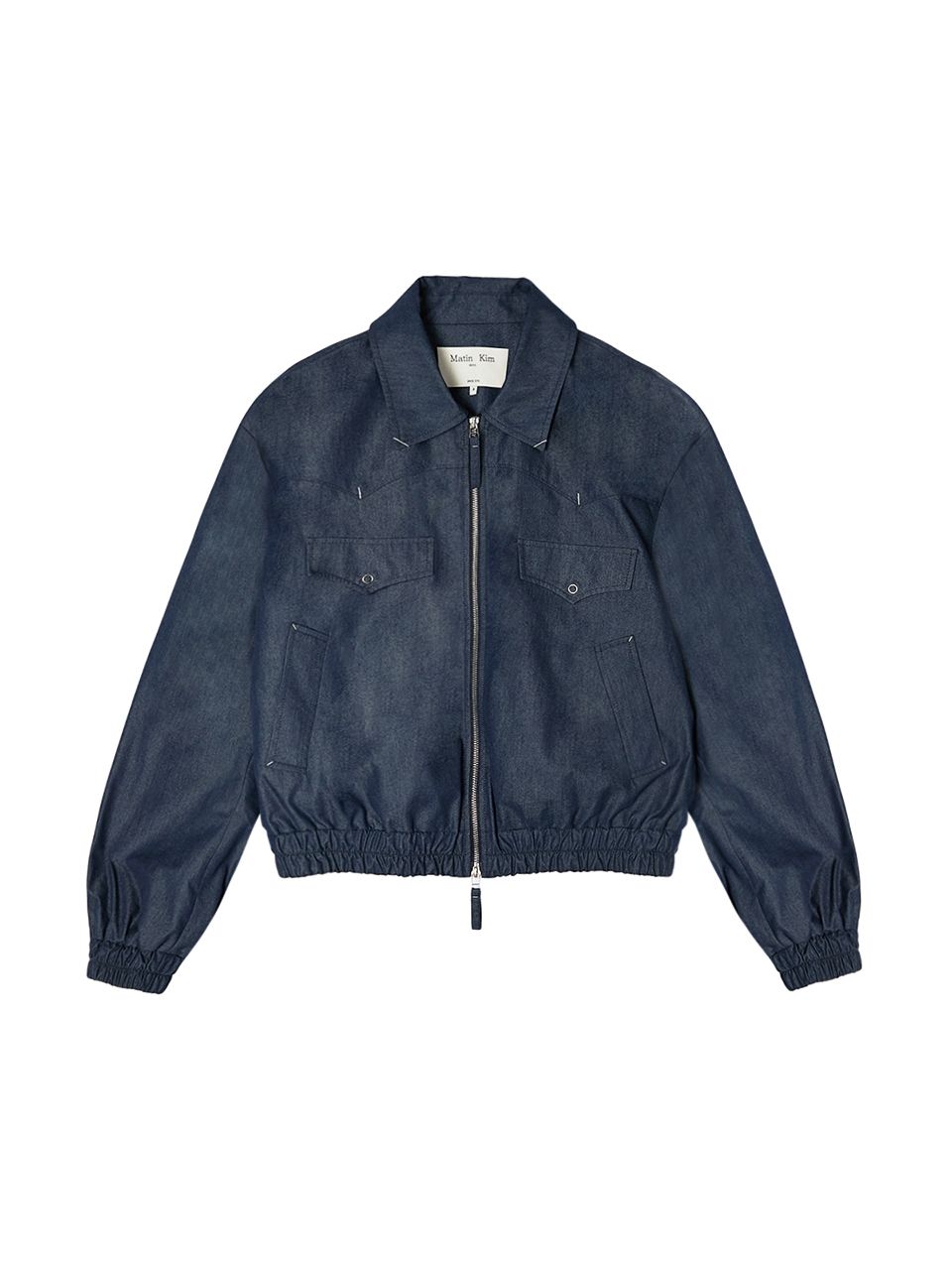 ジャケット・アウター MATIN KIM WESTERNDETAILDENIMLIKEBLOUSON ☆Matin Kim☆WESTERN DETAIL DENIM LIKE BLOUSON☆大人気☆ (Matin