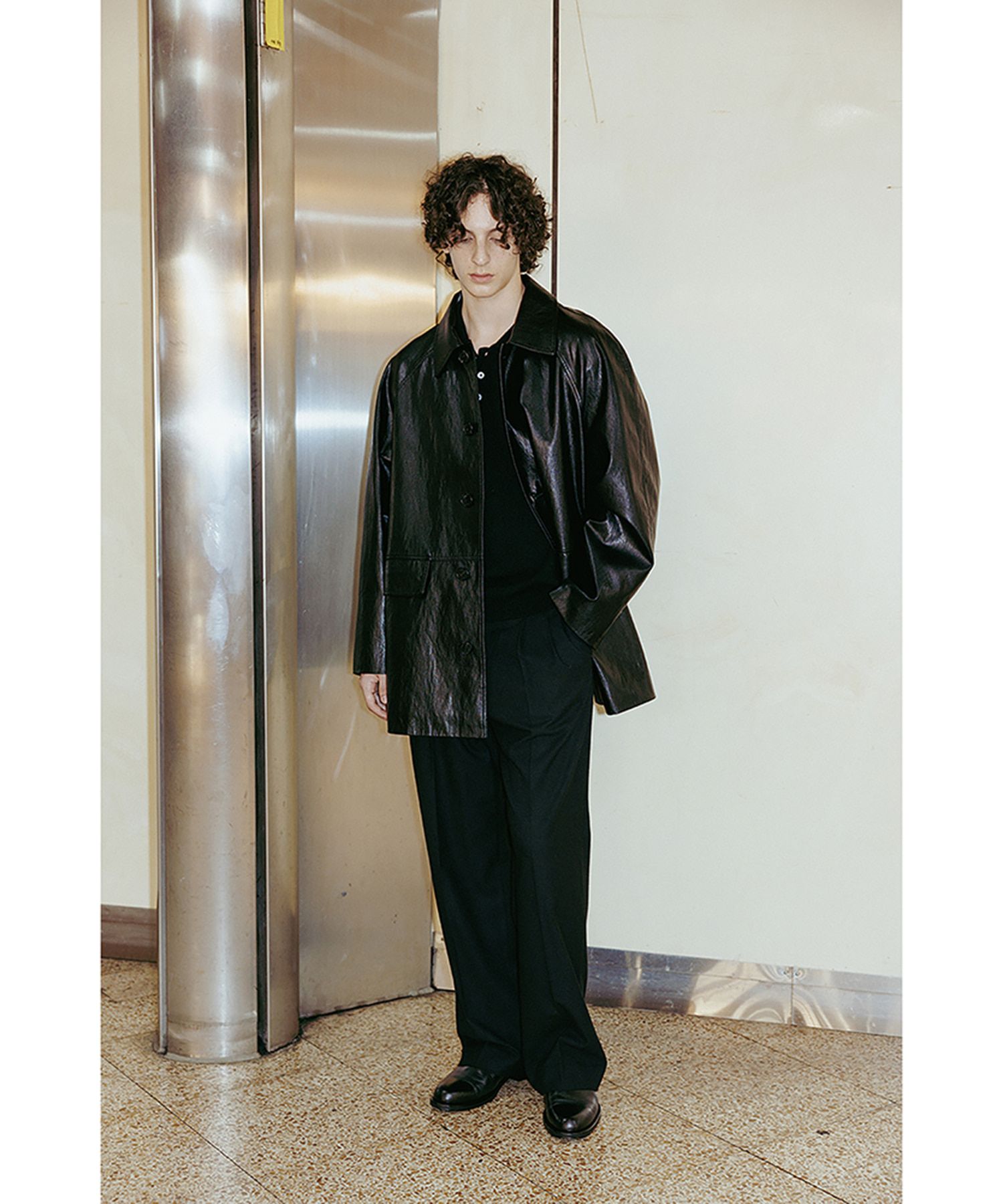 MUSINSA公式 | DUNST LILY ALTER-LEATHER HALF