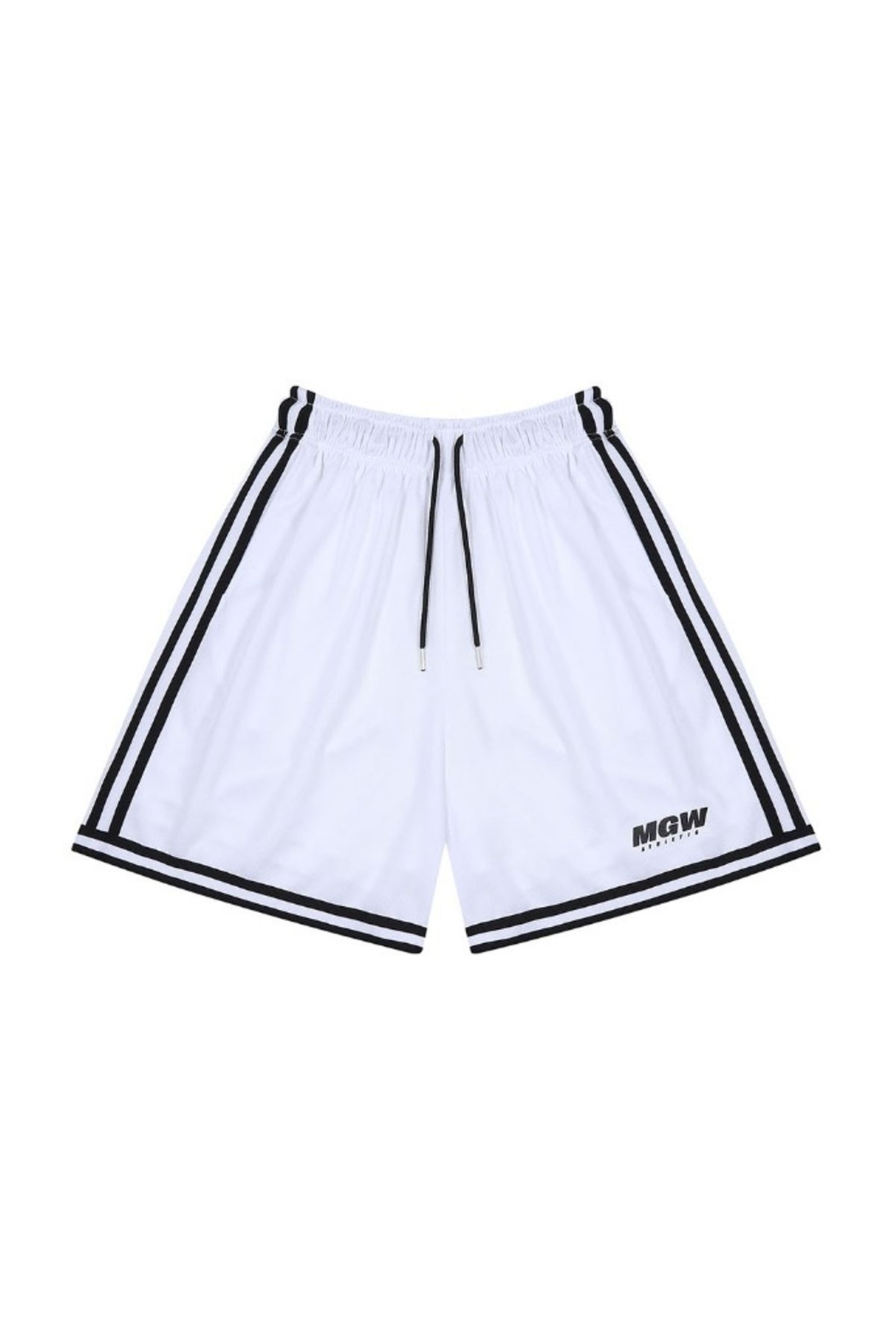 머스콜로(MUSCOLO) [에어메쉬] 하프 팬츠 화이트