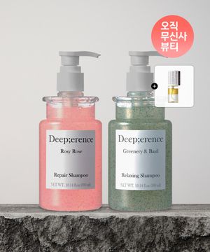 퍼퓸 헤어 샴푸 300ml 2개 골라담기 + 퍼퓸 헤어미스트 본품 (랜덤 증정)
