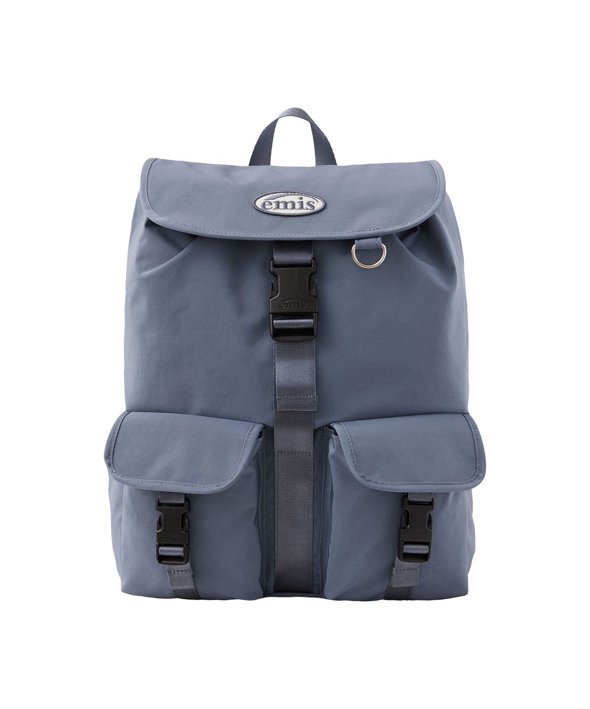 이미스(EMIS) DOUBLE POCKET BACKPACK-GRAY BLUE