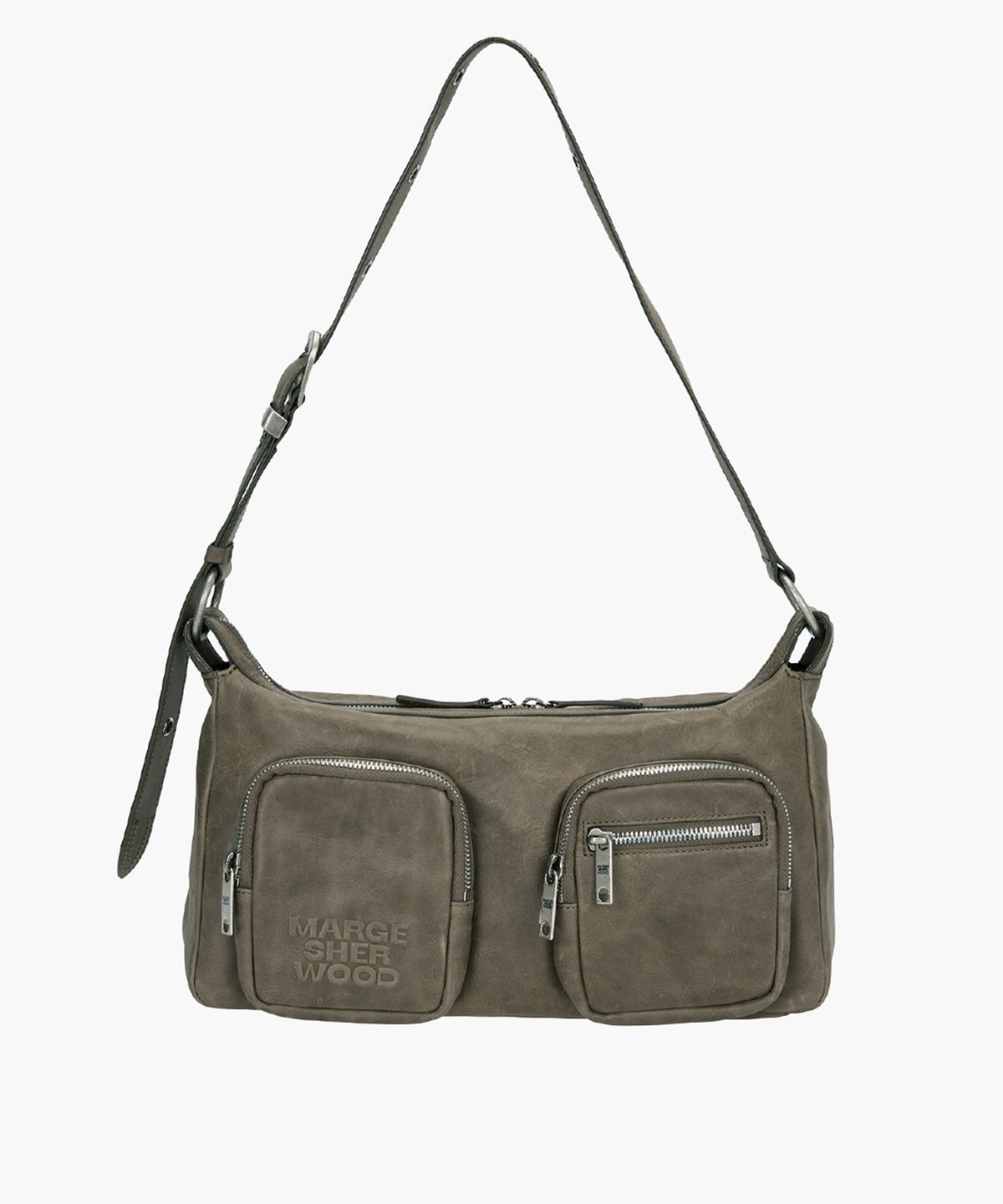 마지셔우드(MARGESHERWOOD) OUTPOCKET HOBO_etoffe pull-up